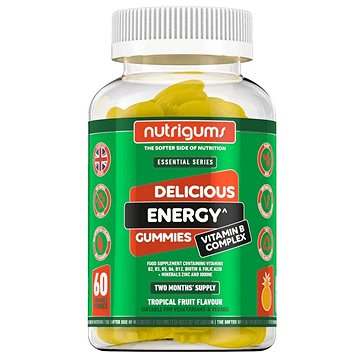 

NutriGums Energy Vitamin B Complex 60 gummies
