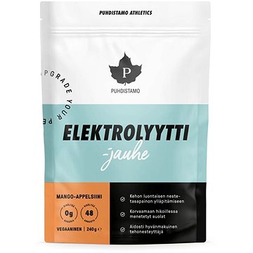 

Puhdistamo Electrolyte Powder 240 g mango orange