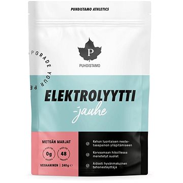

Puhdistamo Electrolyte Powder 240 g red berries