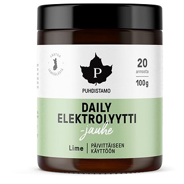 

Puhdistamo Daily Electrolyte Powder 100 g, limentka