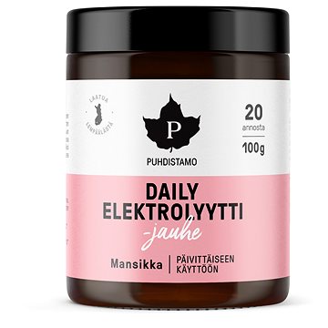 

Puhdistamo Daily Electrolyte Powder 100 g, jahoda
