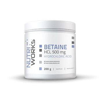 

NutriWorx Betaine HCL 500 mg, 200 g