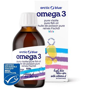 

Arctic Blue Kids Omega 3 150 ml (450 mg DHA, 380 mg EPA & Vitamin D)