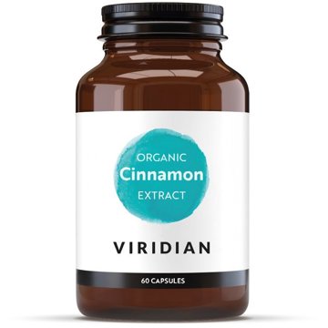 

Viridian Cinnamon Extract 60 kapslí Organic