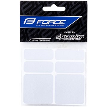 

Force Nálepky reflexní sada 6 ks, stříbrné