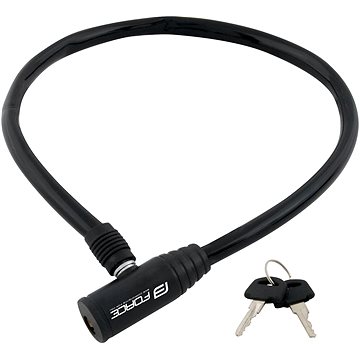

Force Eco zámek klíčkový bez držáku 70 cm/8 mm, černý