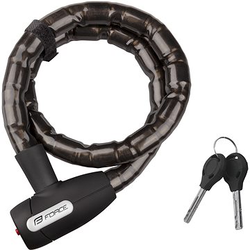

Force Lux zámek článkový bez držáku 100 cm/25 mm, černý