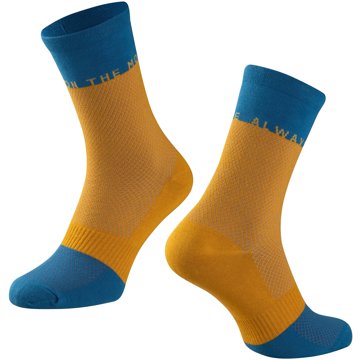 

Force Move ponožky, žluto-modré L-XL/42-46