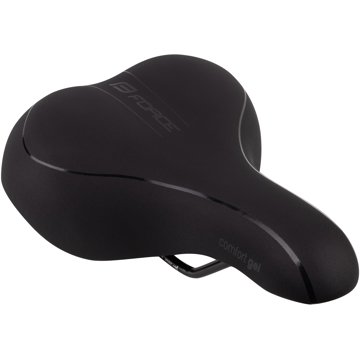 

Force Comfort Gel sedlo dámské turistické, černé