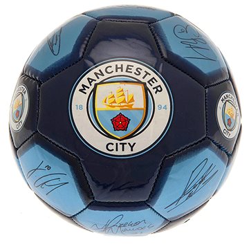 

Ouky Manchester City FC, podpisy, modrý, 26 panelů, vel. 1