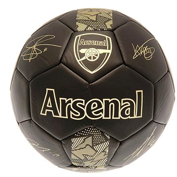 

Ouky Arsenal FC, černý, zlatý znak, podpisy, vel. 5