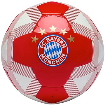 

Ouky FC Bayern Mnichov, znak a 5 hvězd, červeno-bílý, vel. 5