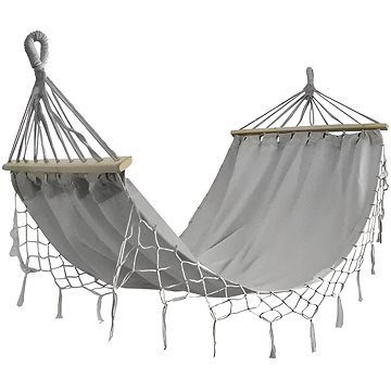 

Gardlov 21079 houpací síť, 200 × 100 cm, šedá