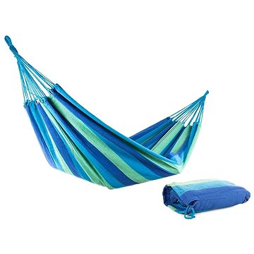 

Verk Hamaka houpací síť 200 × 150 cm silné modré pruhy