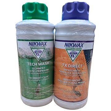 

NIKWAX Sada Tech Wash a TX.Direct Wash-In (1000 + 1000 ml)