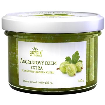 

Grešík Valdemar BIO ovocná složka 65 %, angreštový