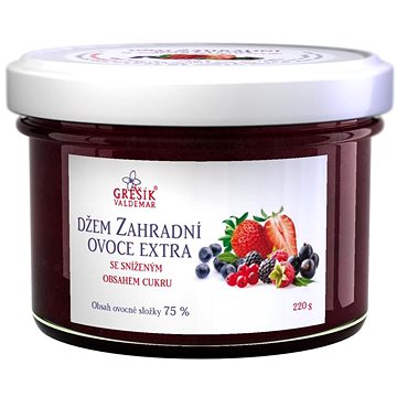 

Grešík Valdemar BIO ovocná složka 75 %, zahradní ovoce