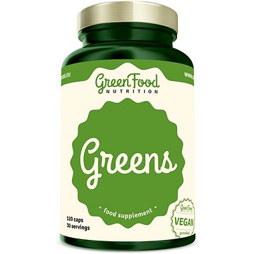 

GreenFood Nutrition Greens 120 kapslí