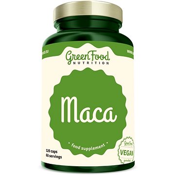 

GreenFood Nutrition Maca 120 kapslí