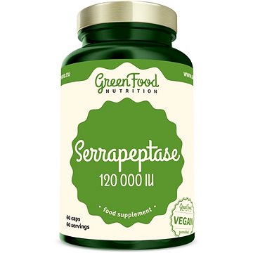 

GreenFood Nutrition Serrapeptase 120000IU 60cps