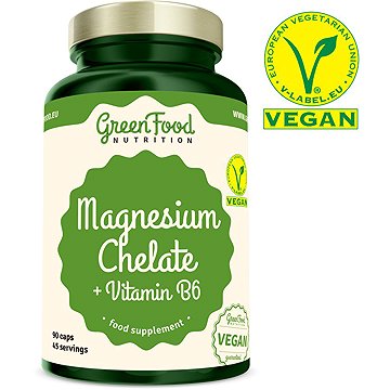 

GreenFood Nutrition Magnesium Chelát 90 kapslí