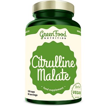 

GreenFood Nutrition Citrulline Malate 120 kapslí