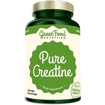 

GreenFood Nutrition Creapure Creatine 120 kapslí