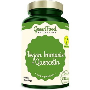 

GreenFood Nutrition Vegan Immunix + Quercetin 60 kapslí