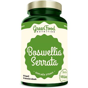 

GreenFood Nutrition Boswellia Serrata 60 kapslí