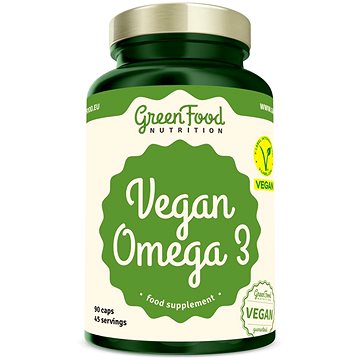 

GreenFood Nutrition Vegan Omega 3 90 kapslí