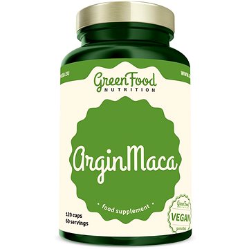 

GreenFood Nutrition ArginMaca 120 kapslí