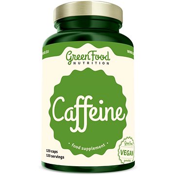 

GreenFood Nutrition Caffeine 120 kapslí