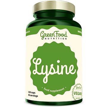 

GreenFood Nutrition Lysine 120 kapslí