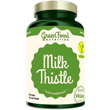 

GreenFood Nutrition Milk Thistle 90 kapslí