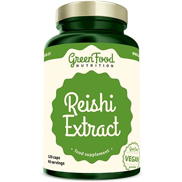 

GreenFood Nutrition Reishi Extract 120 kapslí