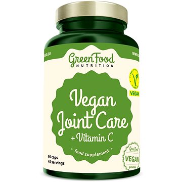 

GreenFood Nutrition Vegan Joint Care + vitamin C 90 kapslí