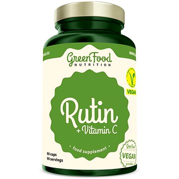 

GreenFood Nutrition Rutin + Vitamin C 90 kapslí