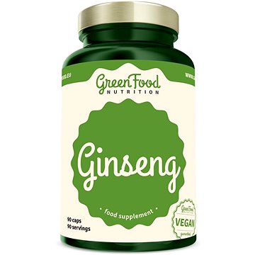 

GreenFood Nutrition Ginseng 90 kapslí