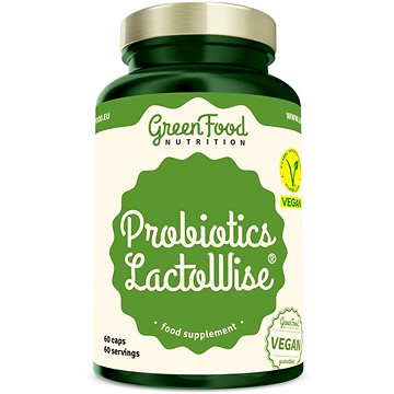 

GreenFood Nutrition Probiotics LactoWise® 60 kapslí