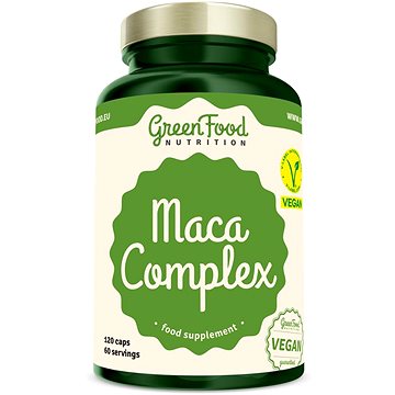 

GreenFood Nutrition Maca Complex 120 kapslí