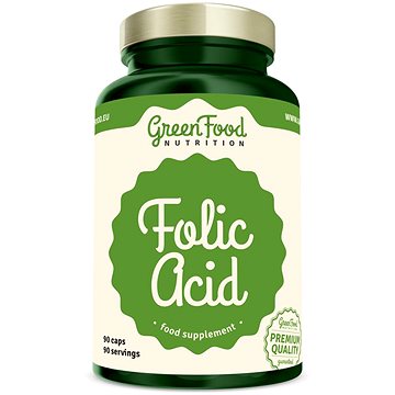 

GreenFood Nutrition Folic Acid 90 cps