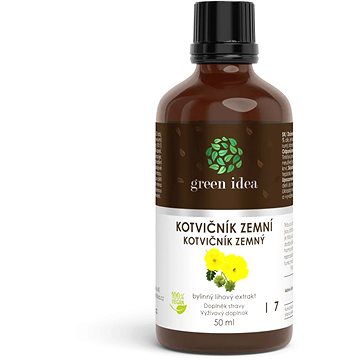 

GREEN IDEA Kotvičník zemní - bylinný lihový extrakt 50 ml