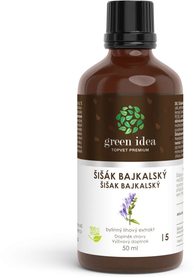 

GREEN IDEA Šišák - bylinný lihový extrakt 50 ml