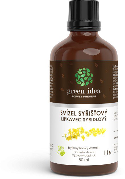 

GREEN IDEA Svízel syřišťový - bylinný lihový extrakt