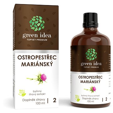 

GREEN IDEA Ostropestřec mariánský lihový extrakt 100ml