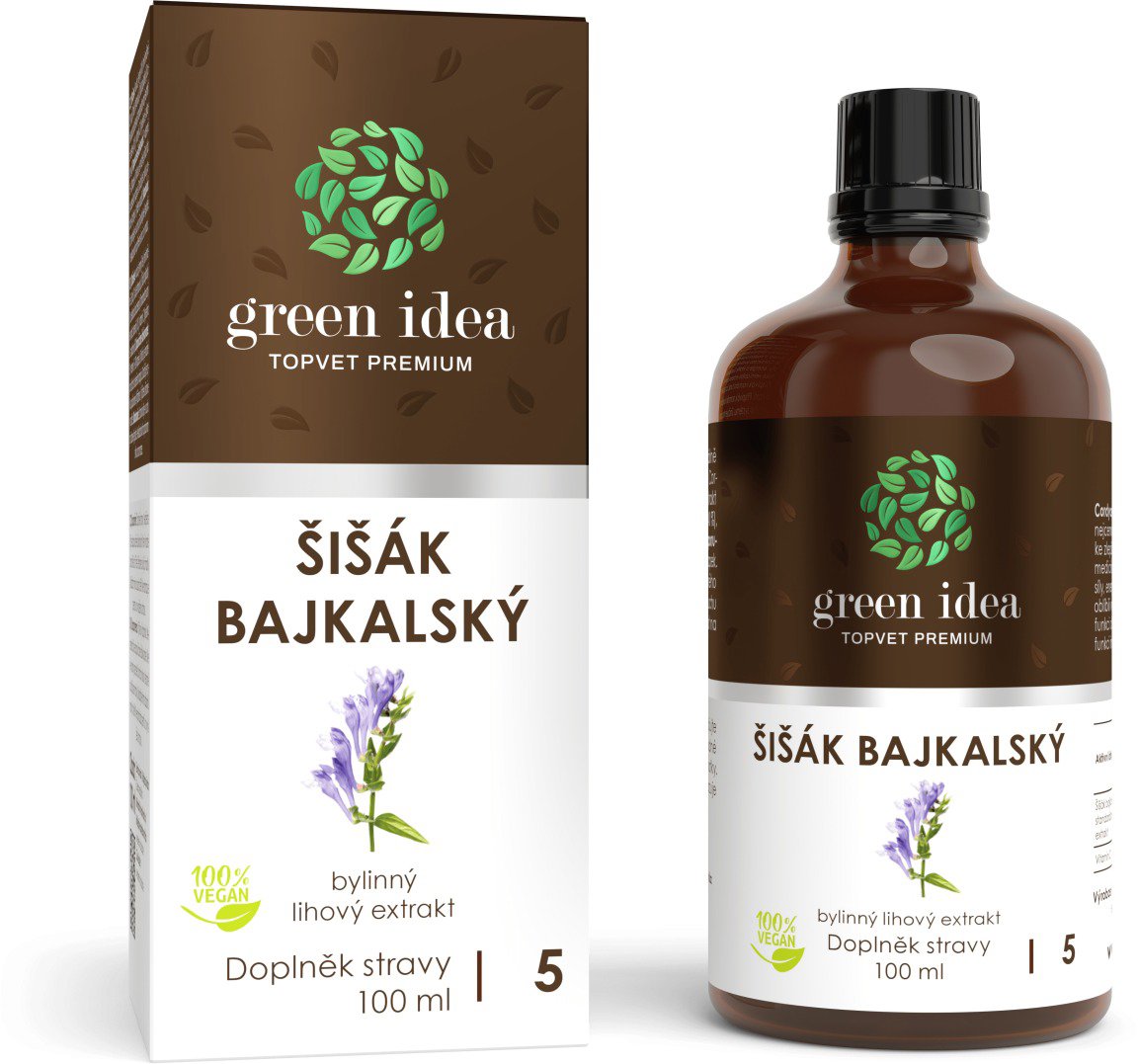 

GREEN IDEA Šišák - bylinný lihový extrakt 100 ml