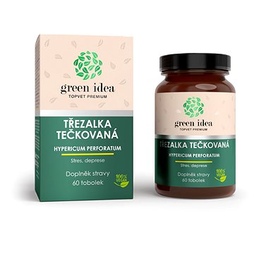 

GREEN IDEA Třezalka bylinný extrakt