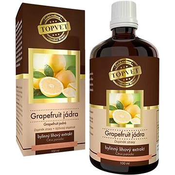 

TOPVET Grapefruit jádra - bylinný lihový extrakt 100 ml