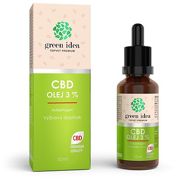 

GREEN IDEA CBD olej 3 %