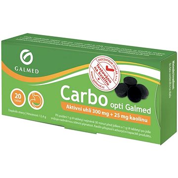 

Galmed Carbo OPTI, 20x300 mg tablet
